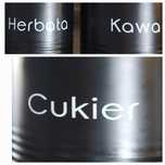 Pojemniki do przechowywania kawa/cukier/herbata