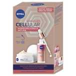Nivea Cellularzestaw krem anti-age na dzień 50ml + 3-strefowe serum