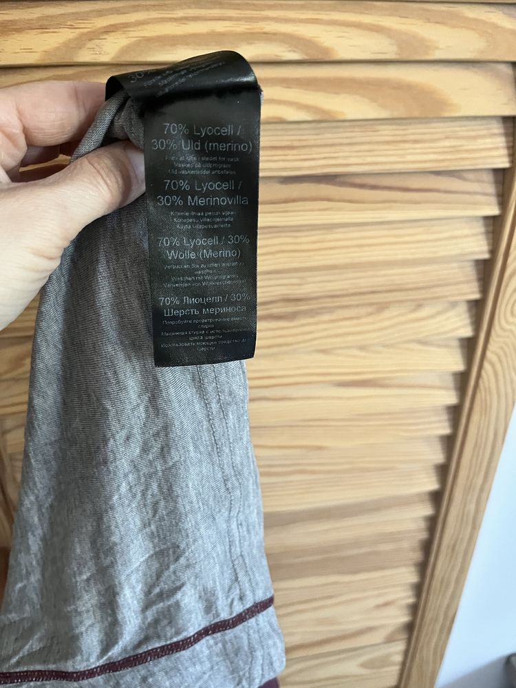 Bluzka chłopięca termiczna Ulvang 70% lyocell 30% wełna Merino 128