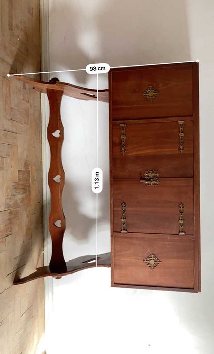 móvel de bar antigo em óptimo estado vintage