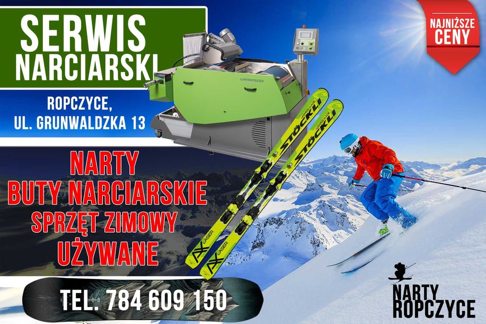 NartyRopczyce SERWIS NARCIARSKI SNOWBOARDOWY Ropczyce Dębica Sędziszów