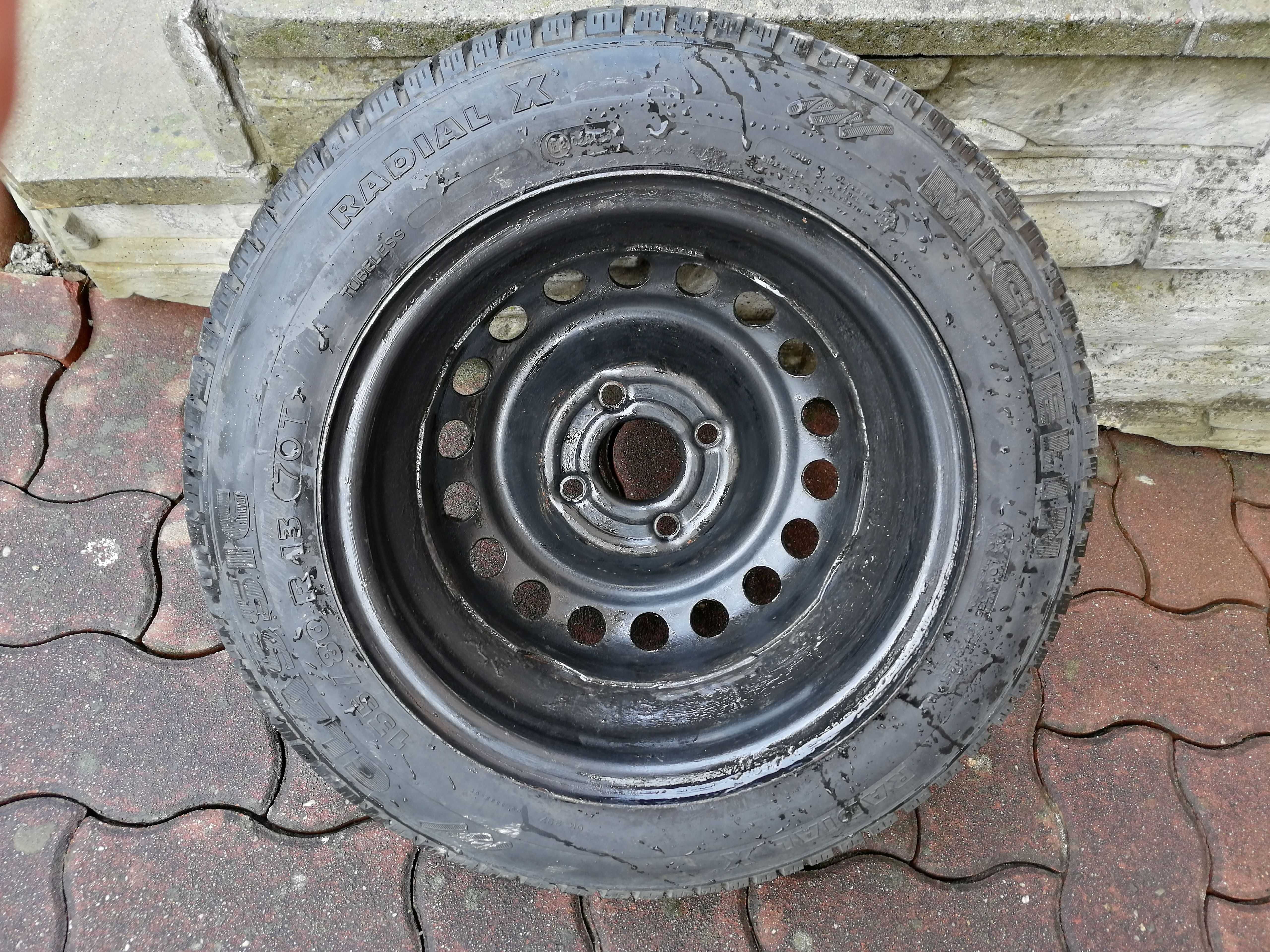 Koło dojazdowe 135/80 R13 Michelin 4x100