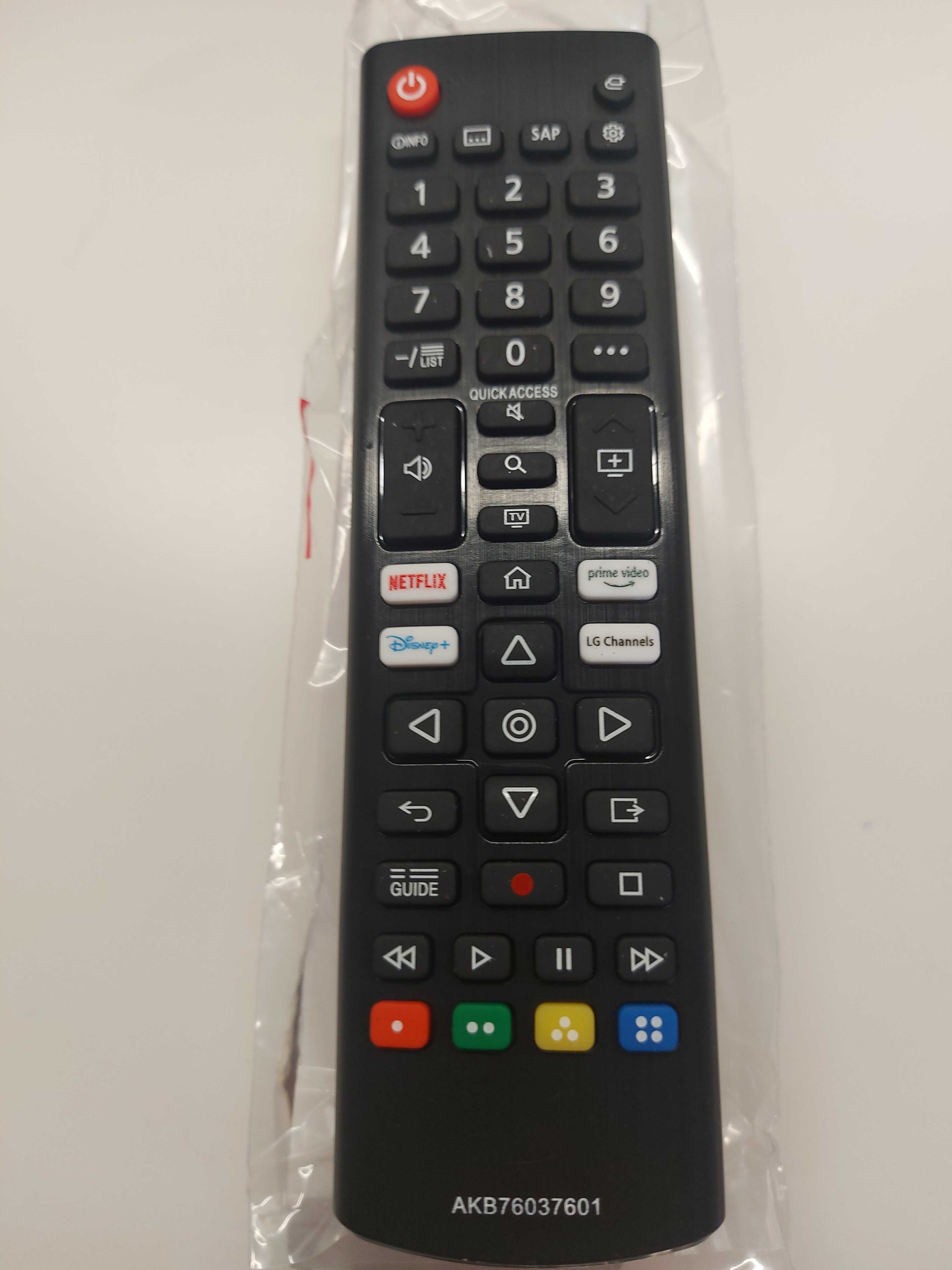 Comando novo para tv lg