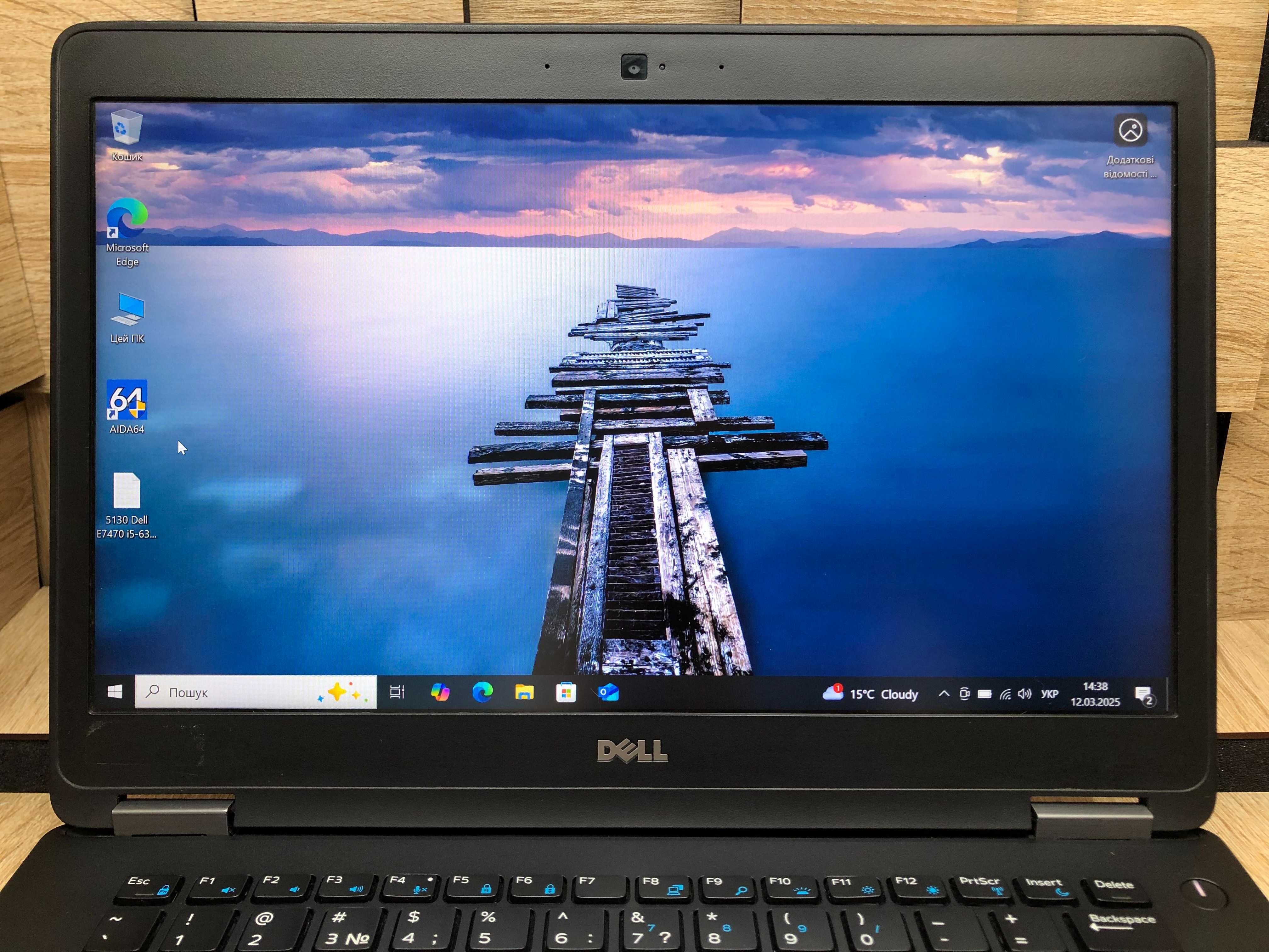 №5130 Ноутбук Dell Latitude E7470 14" FHD IPS/i5-6300U/SSD256Gb/8Gb