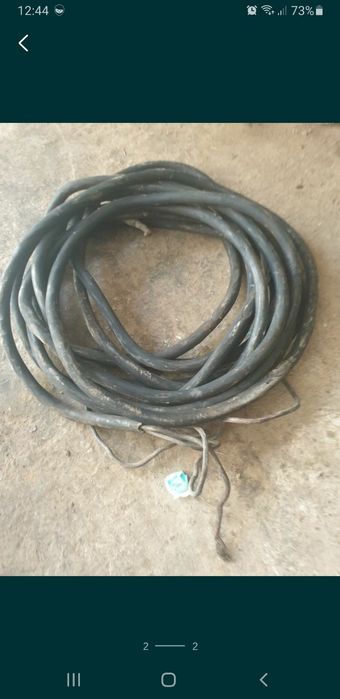 Силовий кабель мідний Тг 3×8+1×4