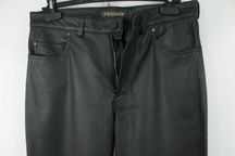 Шикарні шкіряні люкс штани Trussardi Італія Оригінал Розмір 48 W32