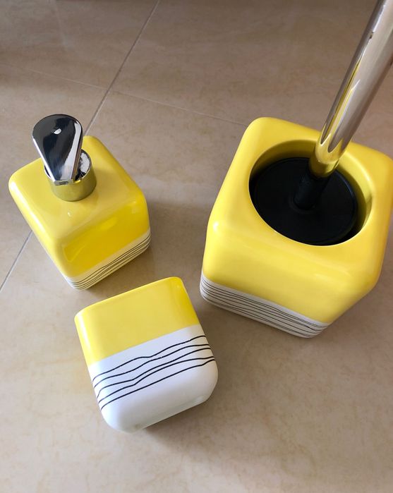 Conjunto Gato Preto para casa de banho