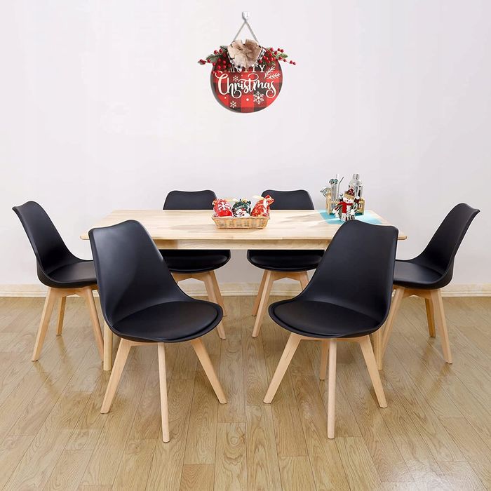 Krzesło Krzesła Montivaro Czarne