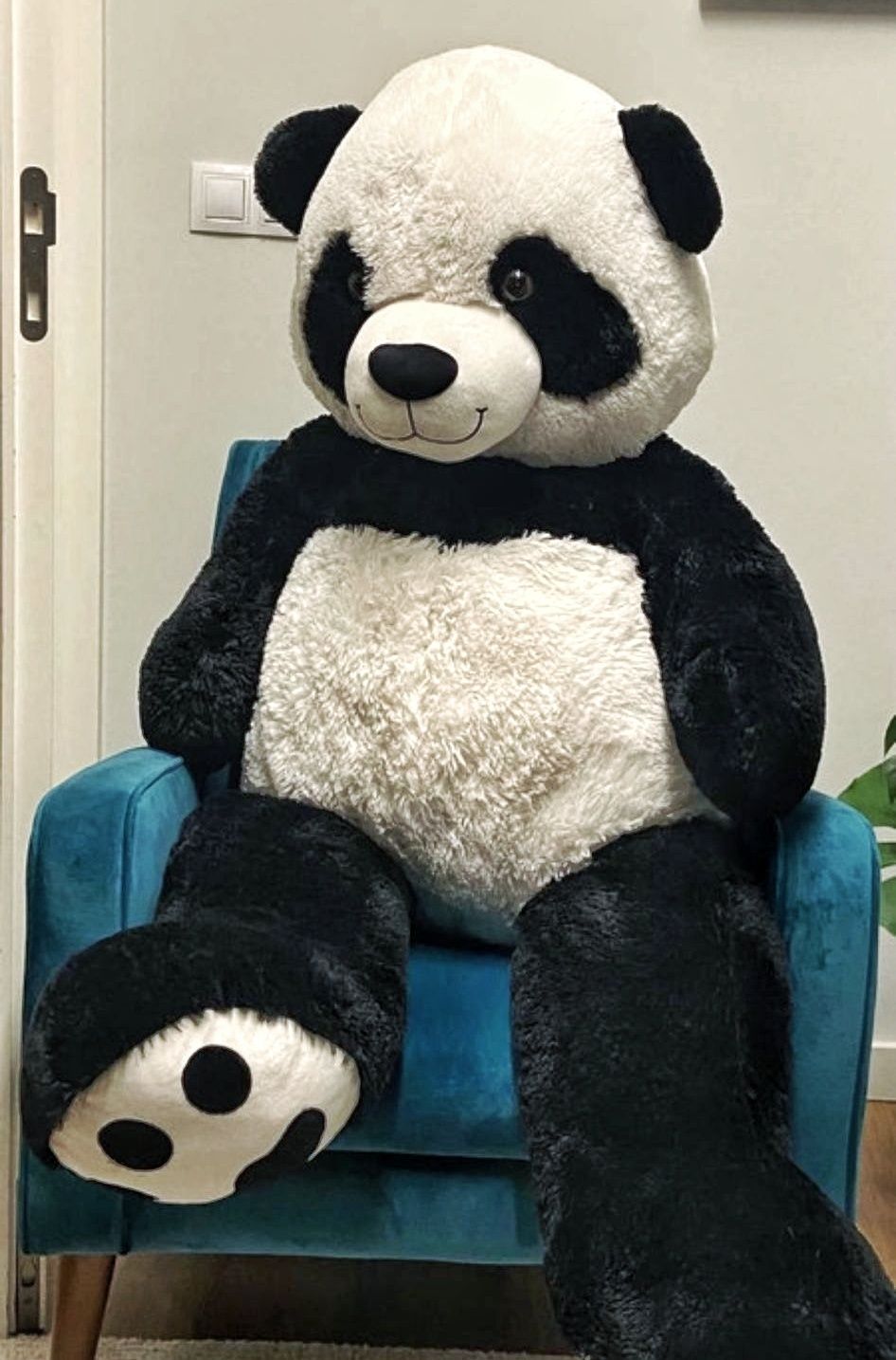 Panda de Peluche Gigante 1,30m