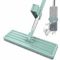 Швабра лентяйка с отжимом Flat mop 360 функция автоотжима