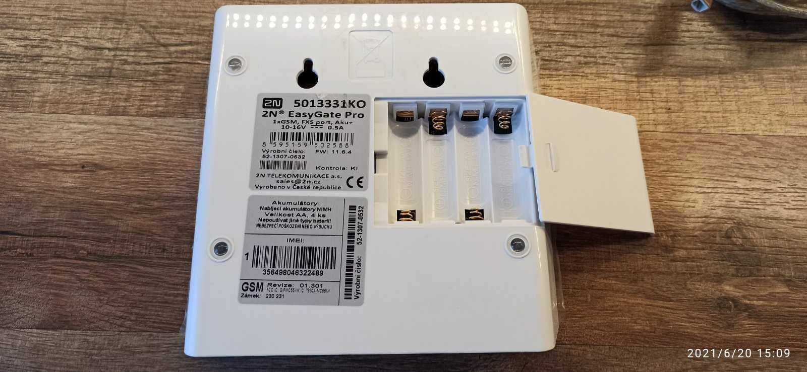 GSM-шлюз 2N EasyGate Pro 1XGSM, FXS PORT, AKU+, аналоговый шлюз GSM