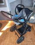 Carrinho de Bebe multifuncional Kinderkraft Moov (3 em 1)