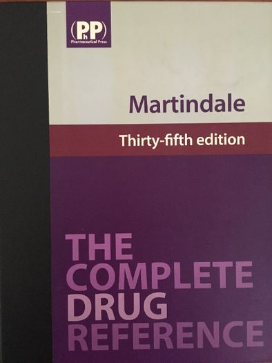 Martindale: The Complete Drug Reference, 35th Edition 2 Volume Set