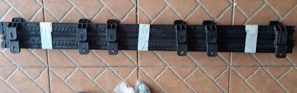 Cremalheira nylon e ferro