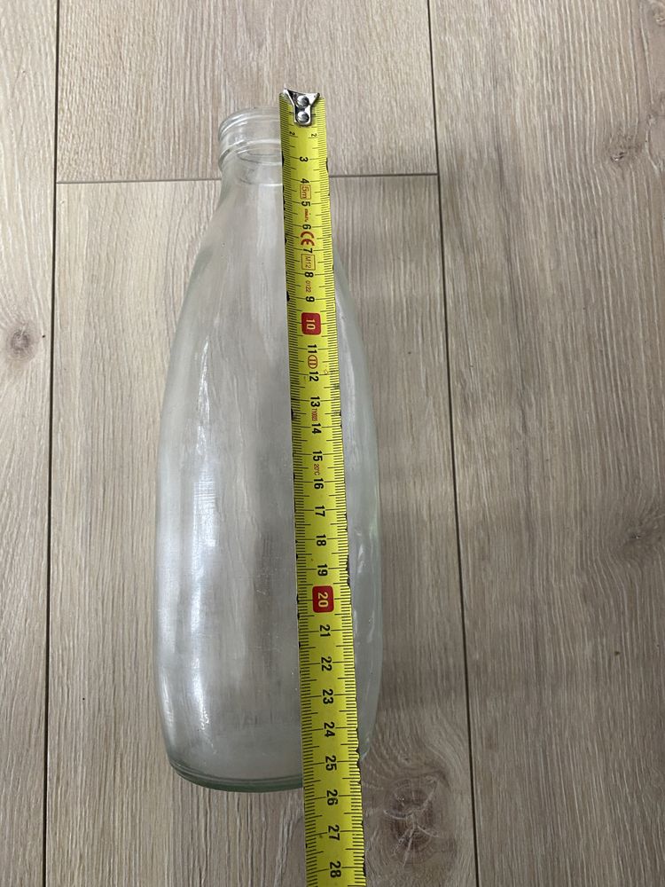 Butelka po mleku PRL