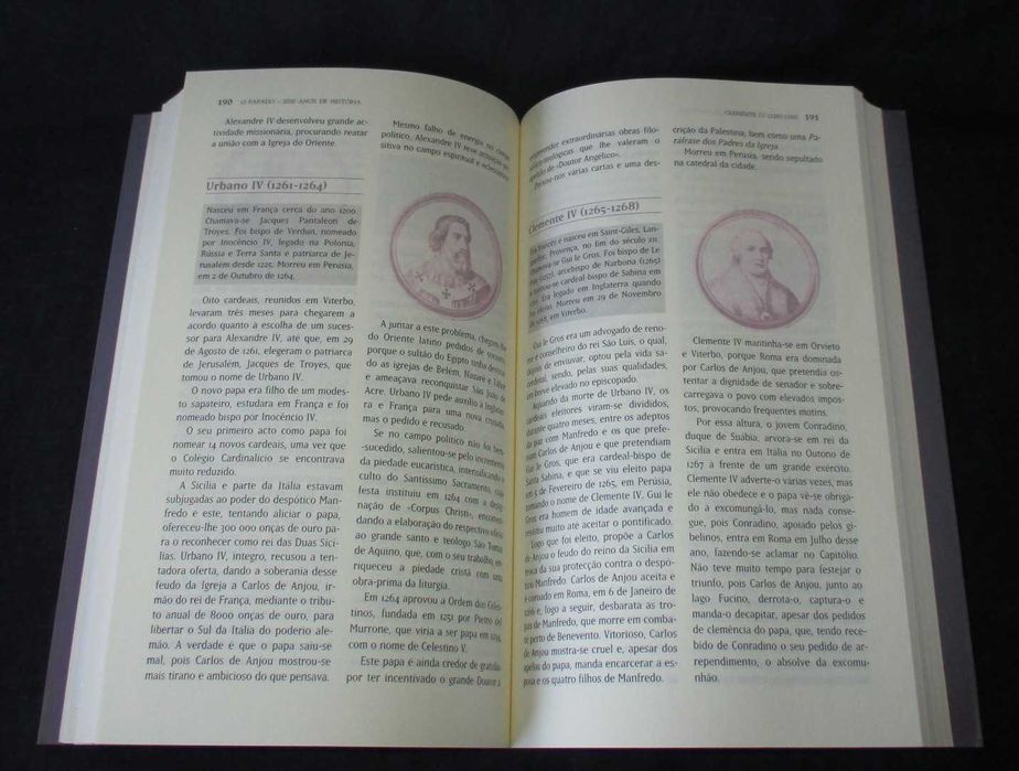 Livro O Papado Mendonça Ferreira