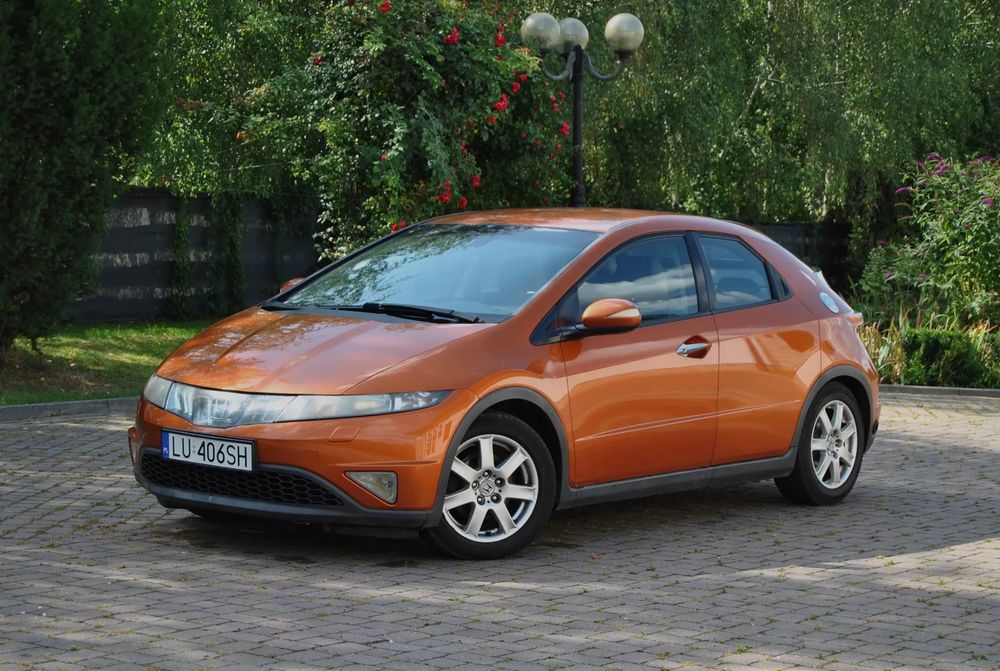 Honda Civic GWARANCJA, 2008r, 1.4 Benzyna+LPG, Niski przebieg, Nowe sprzęgło !!!