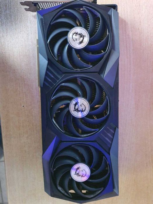 Видеокарта MSI RTX3070Ti Gaming X TRIO 8 Gb в отл. сост.