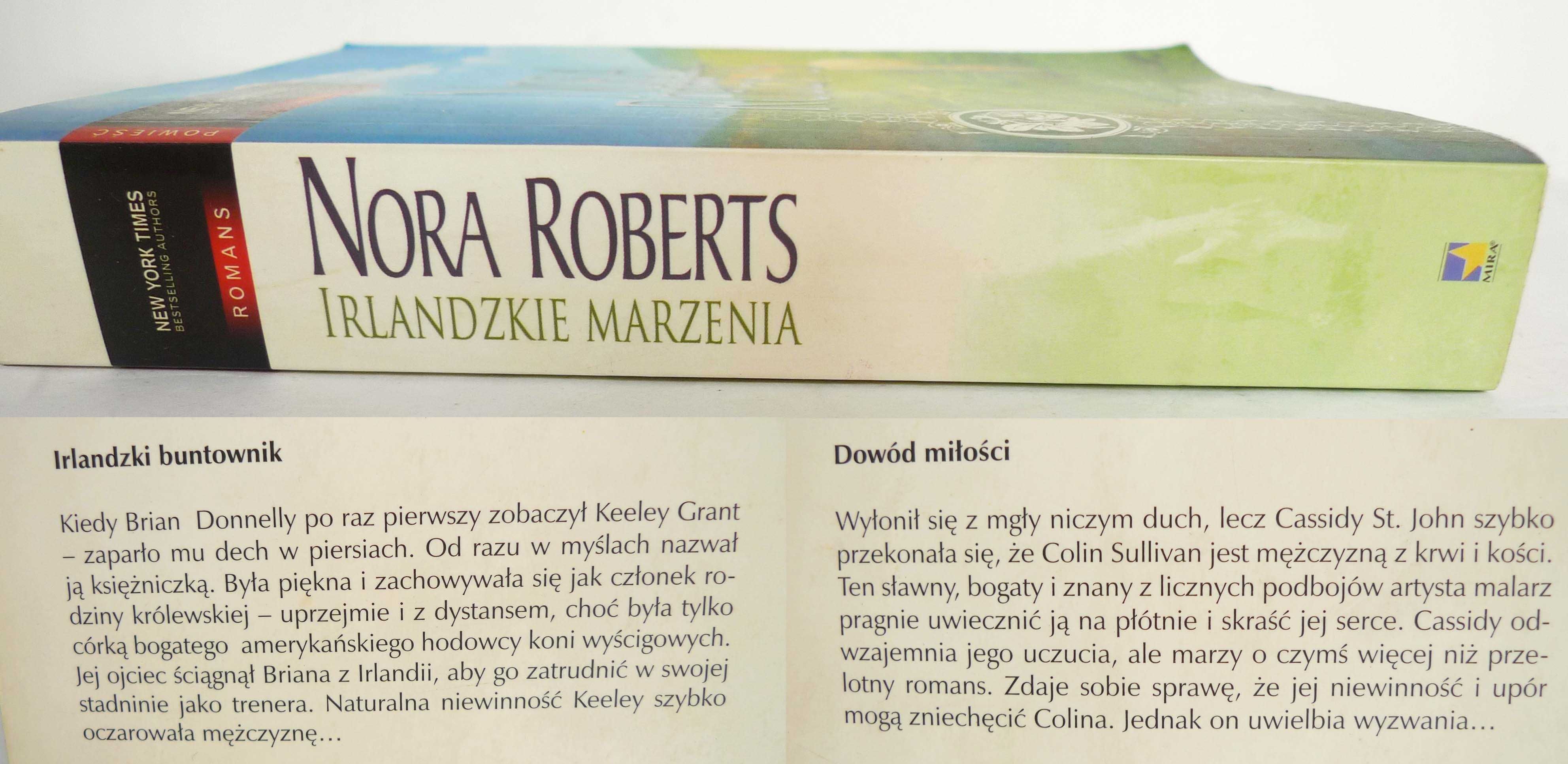 Nora Roberts Irlandzkie Marzenia książka PL powieść romans