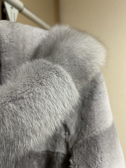 Шуба кролик рекс стрижена