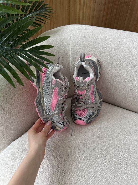 БЕЗ ПЕРЕДОПЛАТ‼️Жіночі кросівки BALENCIAGA 3XL Sneaker in Silver Pink