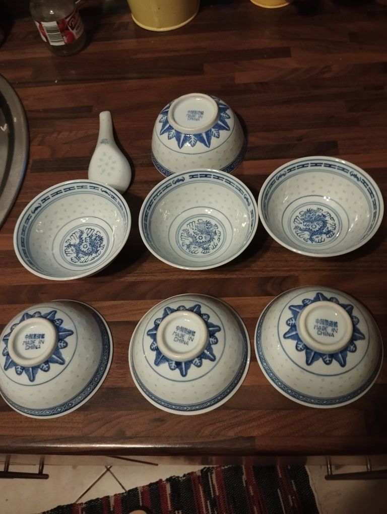 Miski z chińskiej porcelany