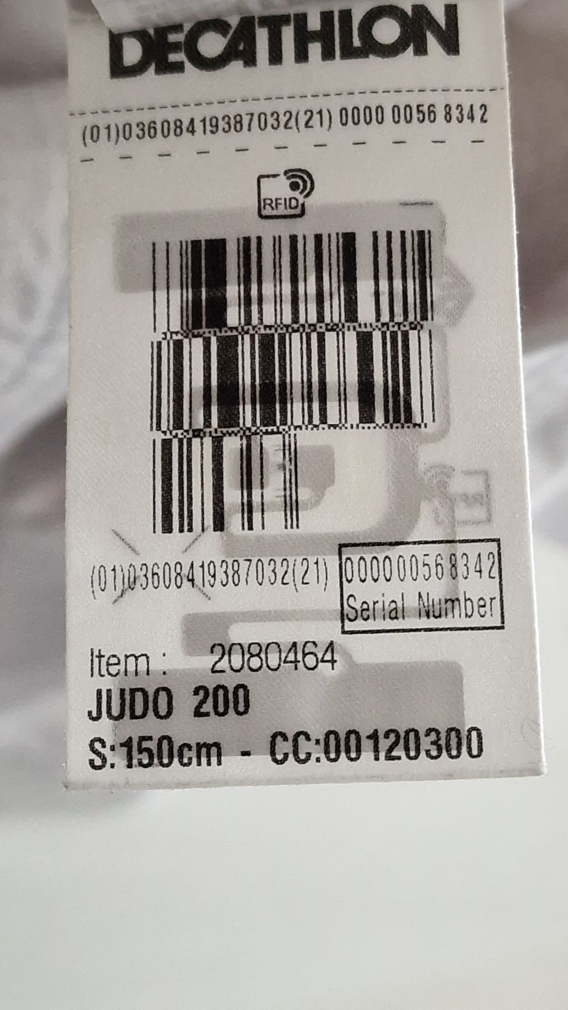 Kimono na 150cm z Decathlon