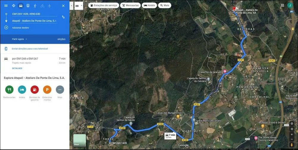 Vendo terreno (construção) murado em Friestelas - Ponte de Lima