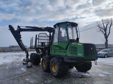 Forwarder John Deere 1010E 2016r 12500h Ponsse Komatsu