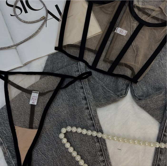 Набір білизни (корсет)