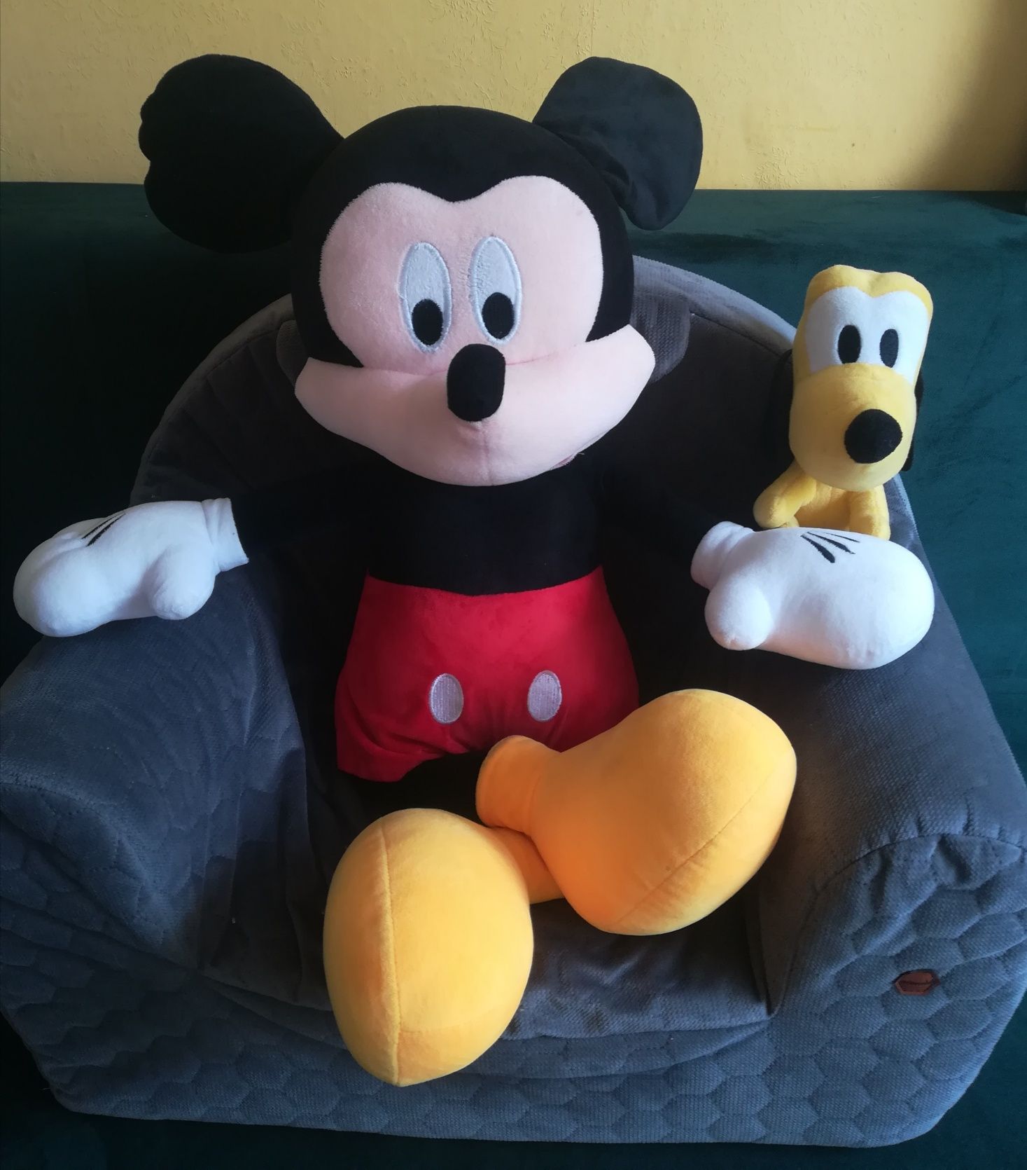 Duża XXL pluszowa maskotka pluszak Mickey Mouse Disney 75 cm gratis Pl