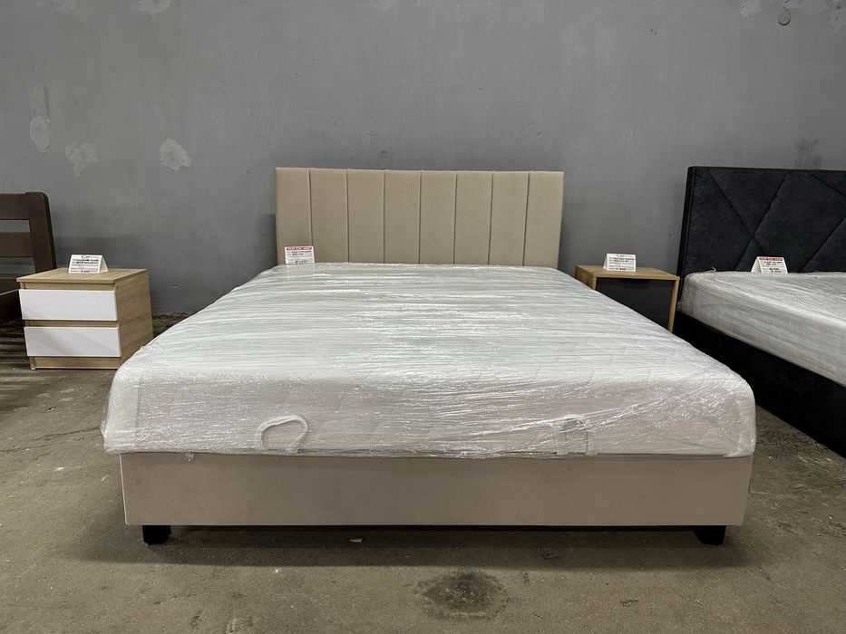 Ліжка нові з матрацами по низьким цінам! З вбудованим матрацом, матрац