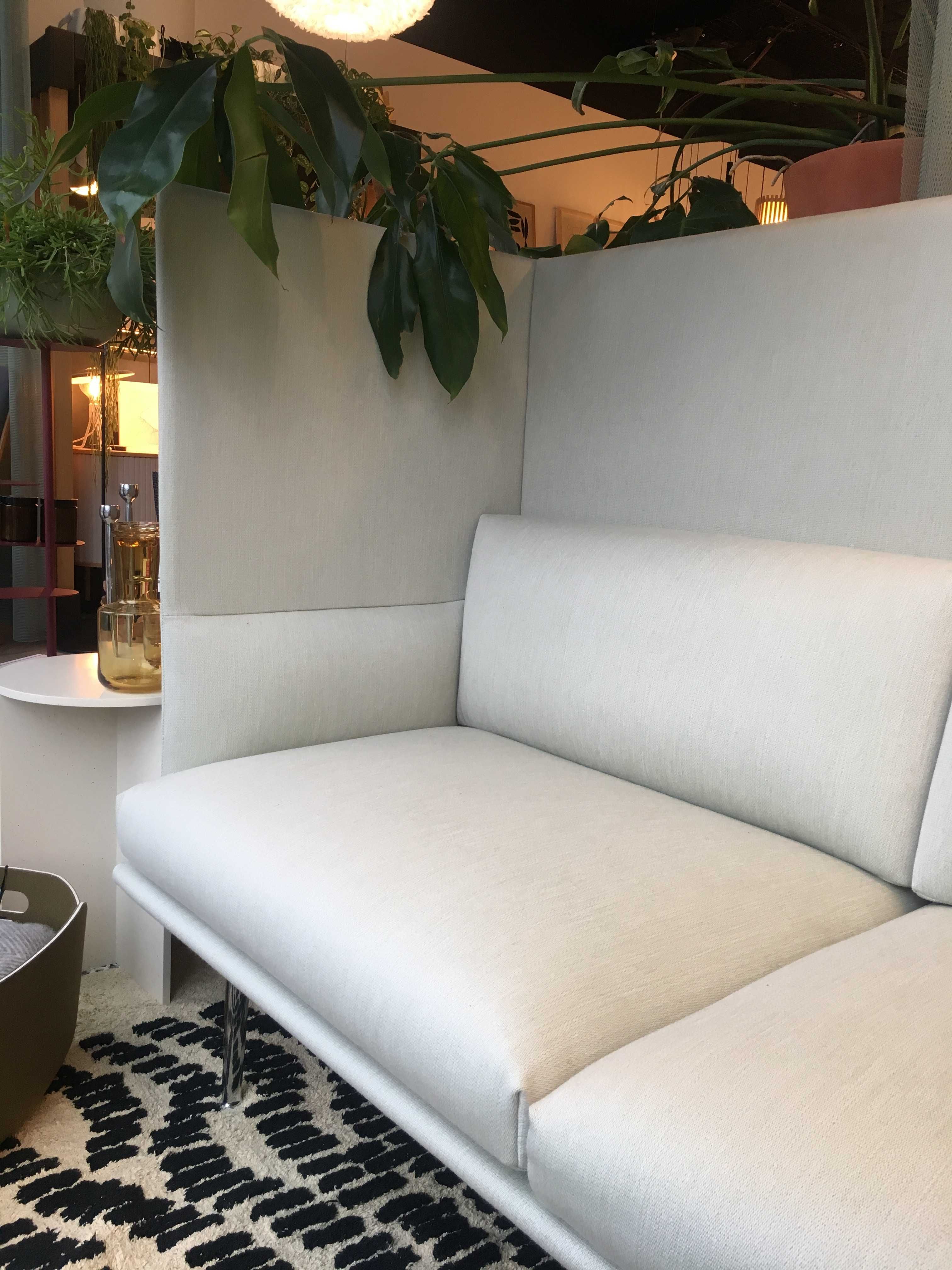Duńska sofa 2-os. Outline Highback Muuto - idealna do biura, hotelu