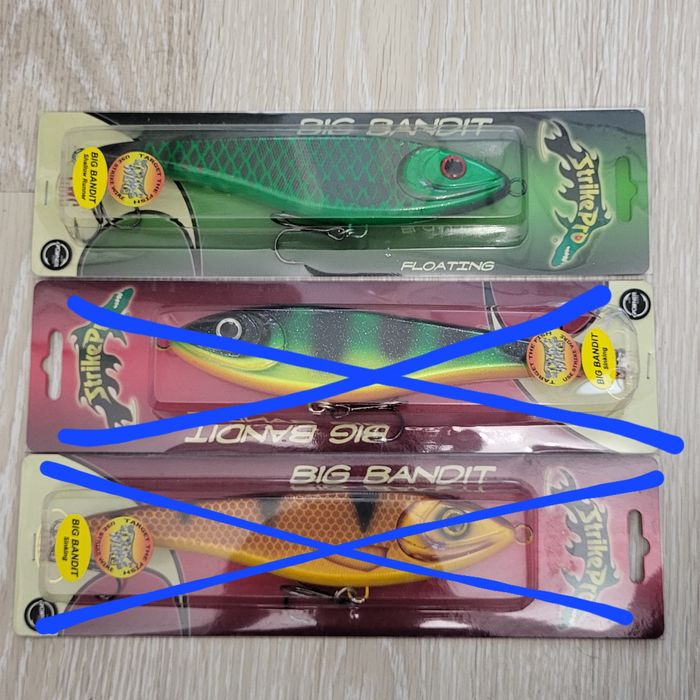 Нові оригінальні джерки Strike Pro Big Bandit