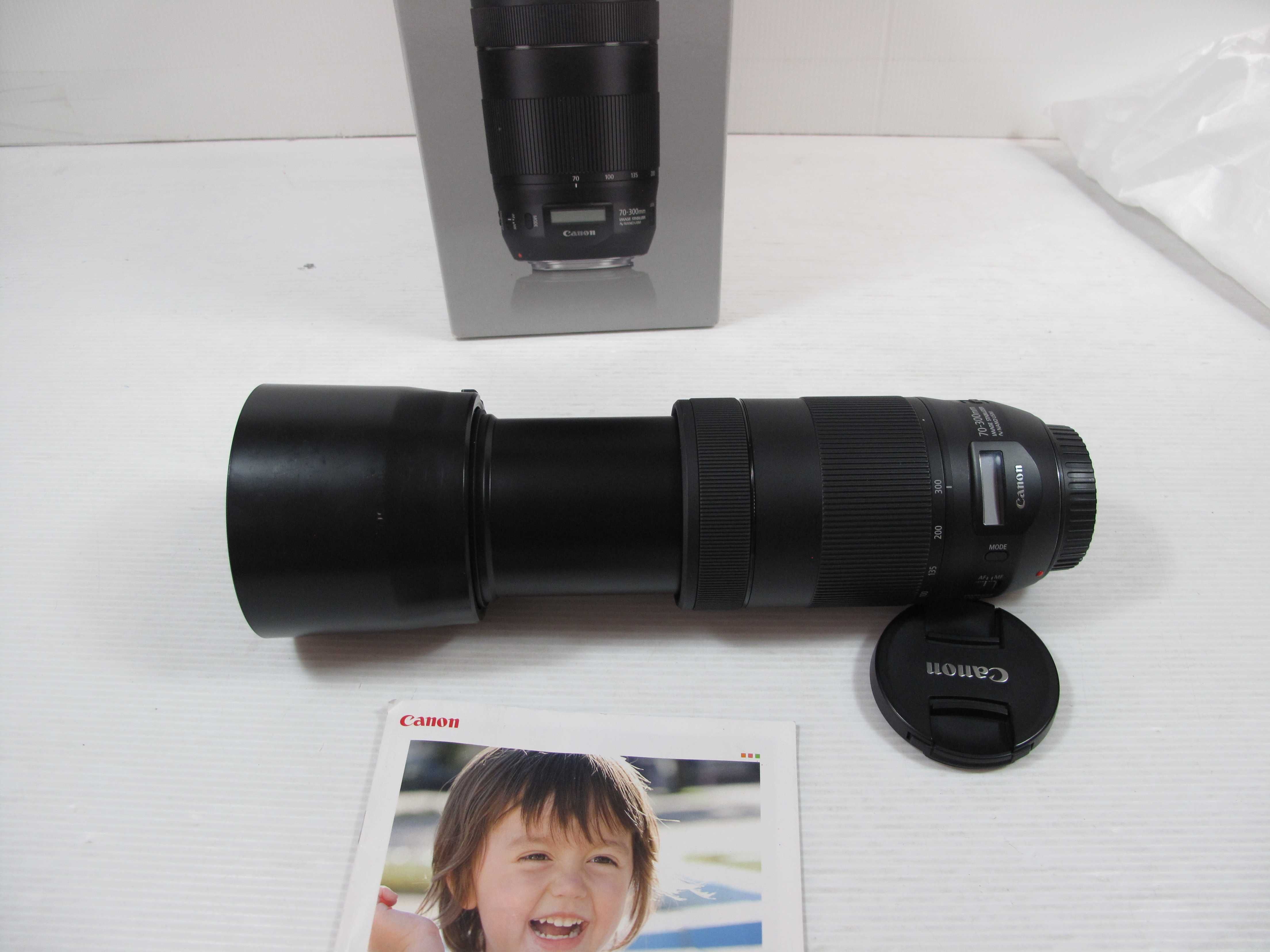 Canon EF 70-300 mm F/4.0-5.6 IS II USM NANO quase sem uso