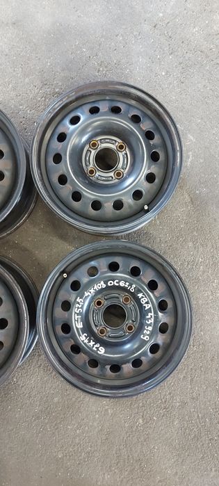 Felgi stalowe 6jx15 et52,5 4x108 oc62,8