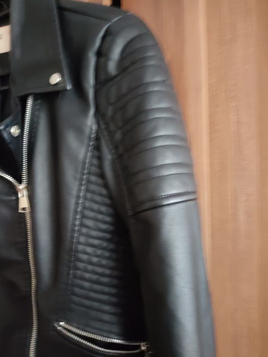 Kurtka ramoneska damska Eco skóra M