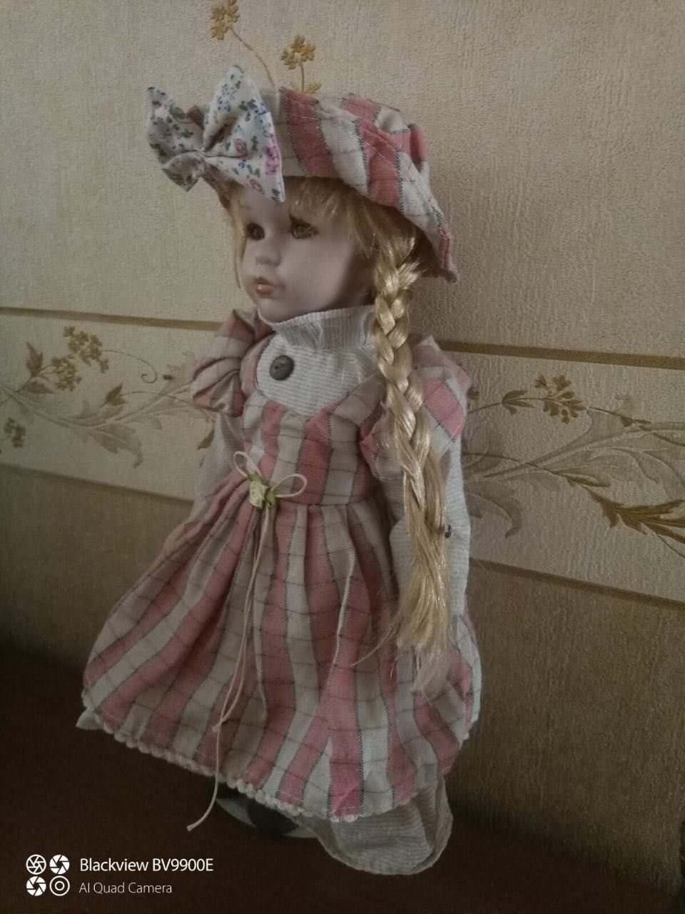Немецкие фарфоровые куклы, деревянная повозка