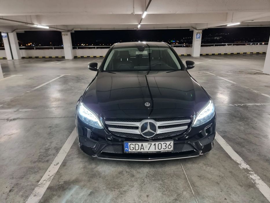 Mercedes-Benz Klasa C Mercedes C klasa W205 FL 4MATIC automat 9G Salon polska