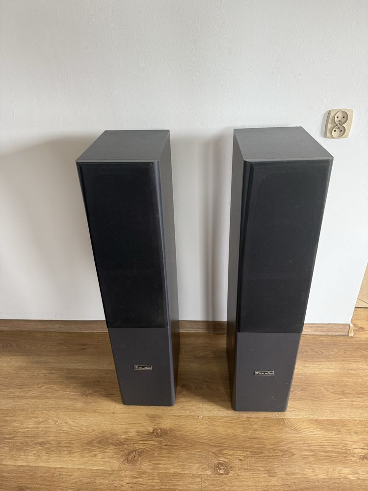Kolumny m audio i tuner onkyo