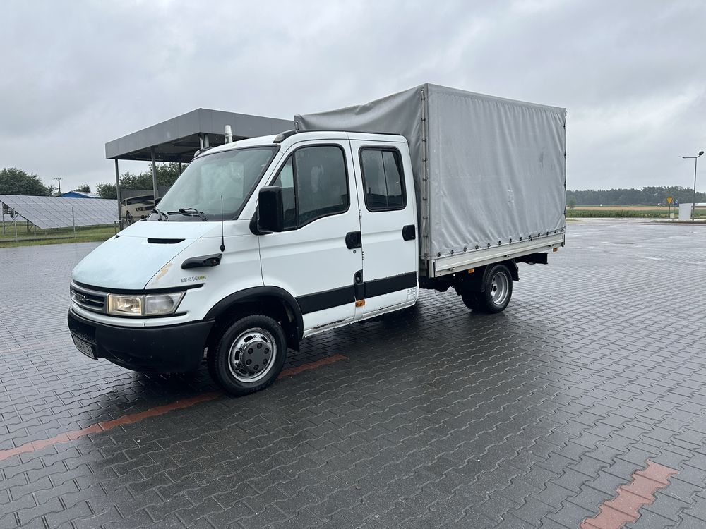 Iveco Daily 34C14 3.0 HPl Bliźniak DMC 3500kg. Kat. B,Hak3.5t.