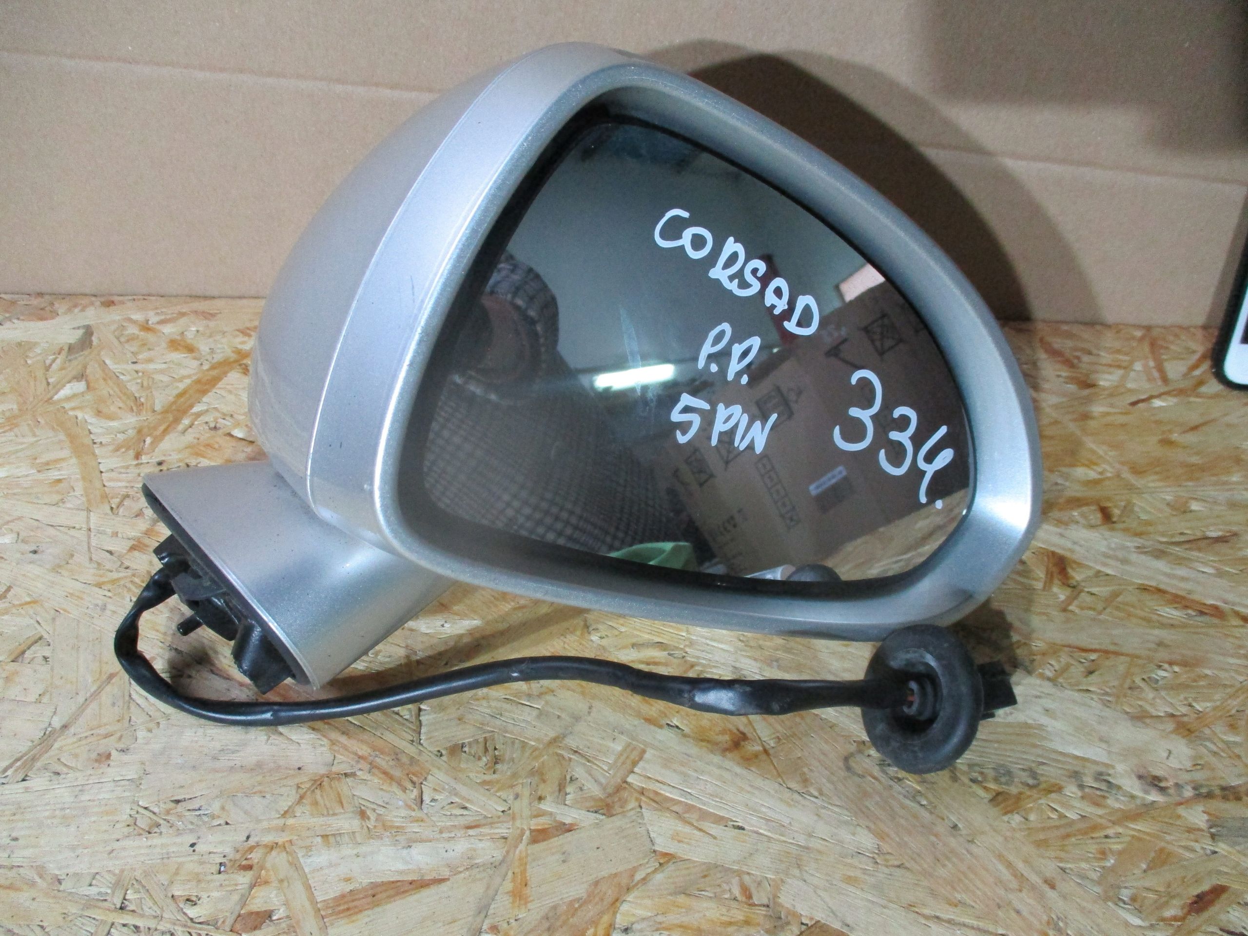Lusterko Prawe przód Przednie Opel Corsa d 5 Pin