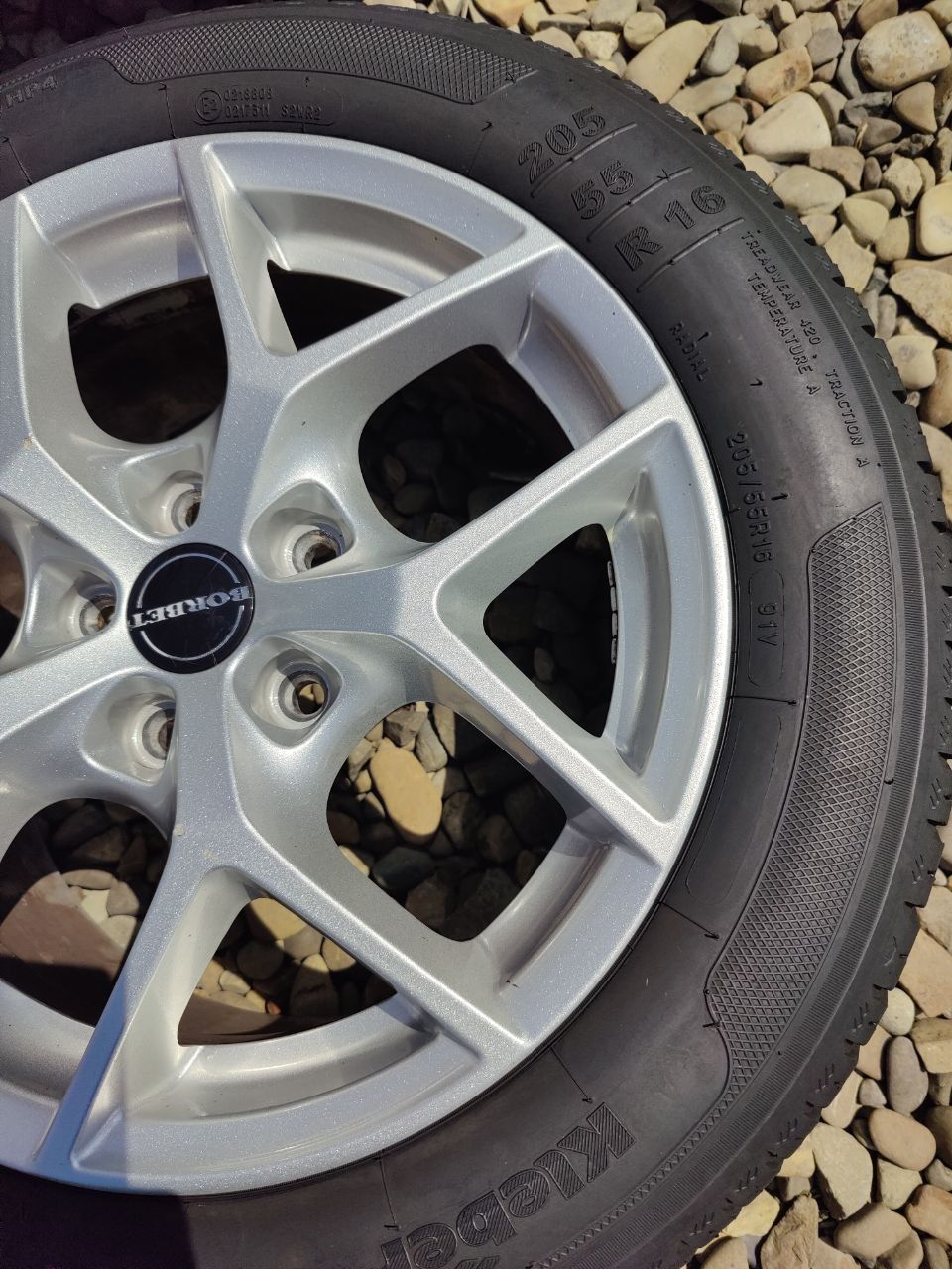 Диски Borbet R16 5x108 оригінал, стан супер!