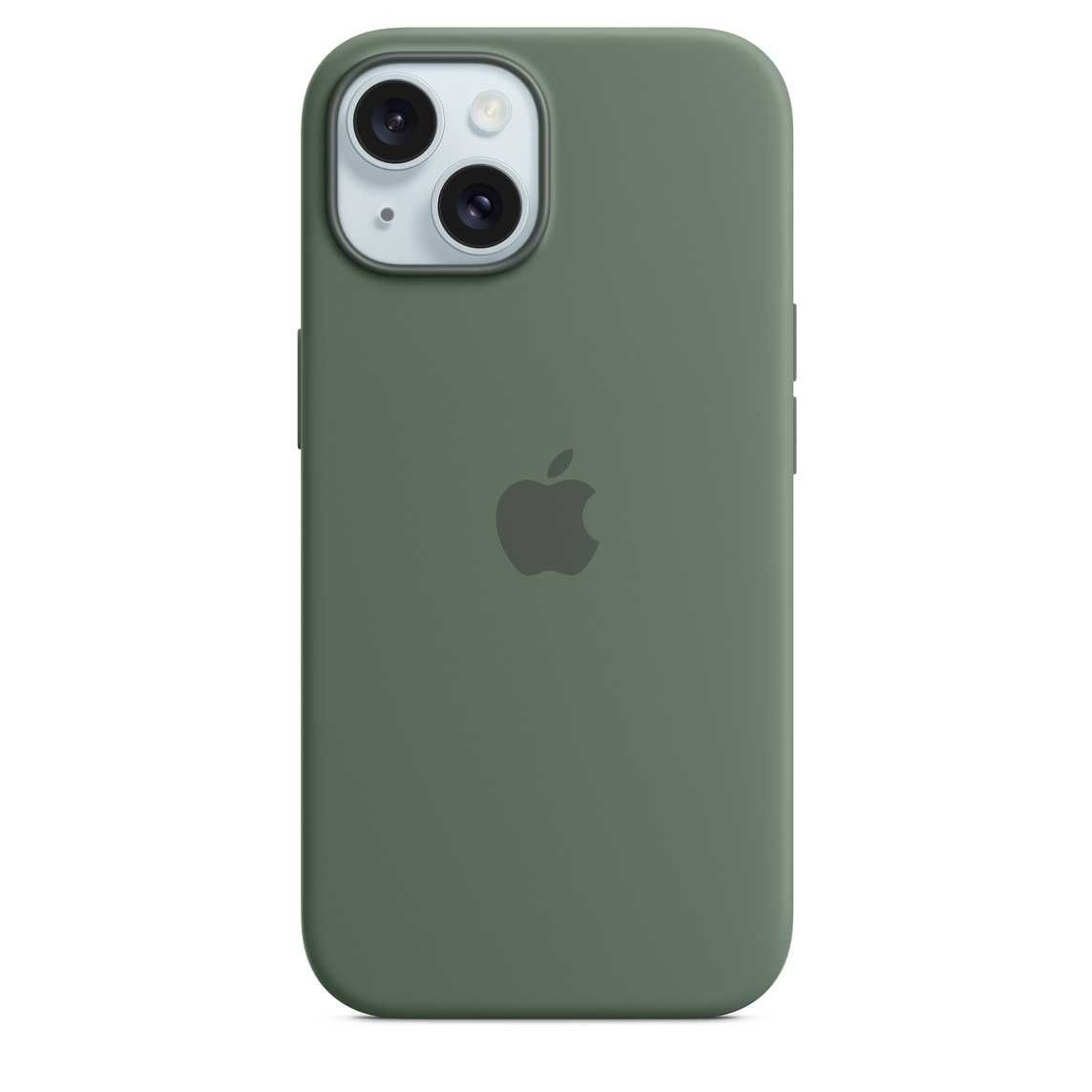 Чохол iPhone 15 Silicone Case with MagSafe - Cypress