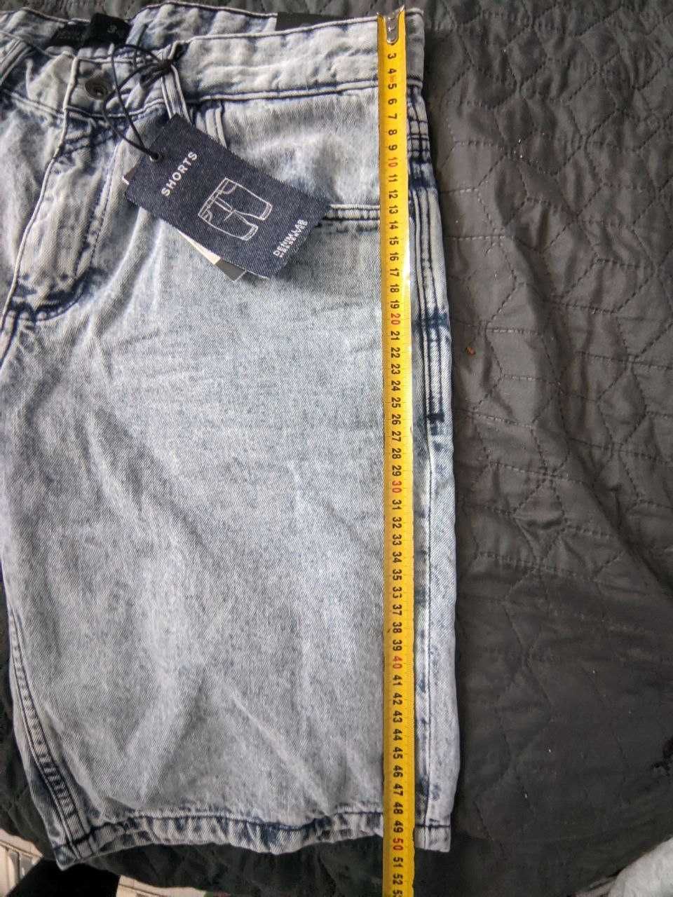 Чоловічі джинсові шорти 34 розмір НОВІ!
