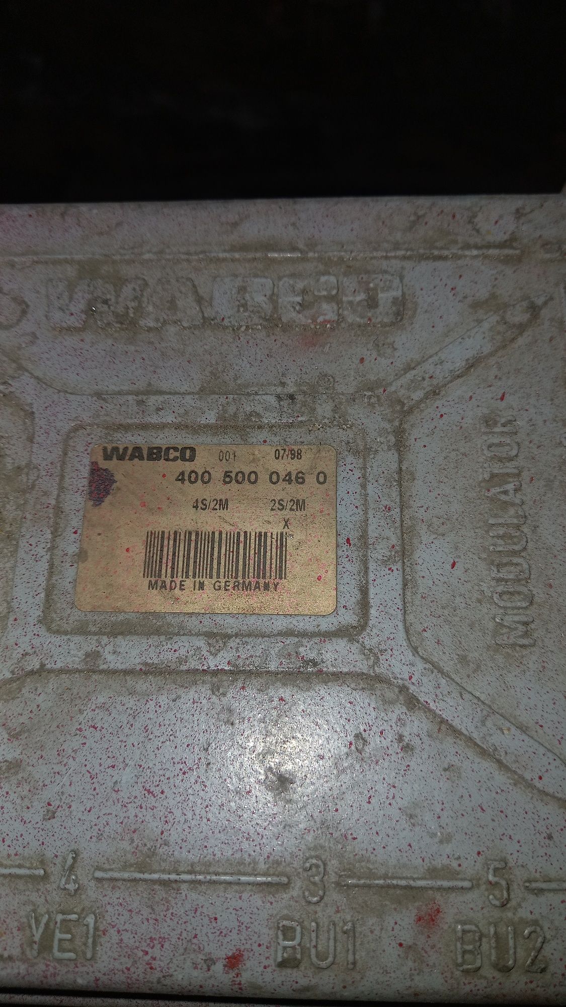Модулятор абс причепа wabko