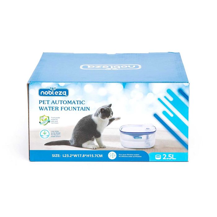NOVO! Fonte de água para cães e gatos 2,5 L