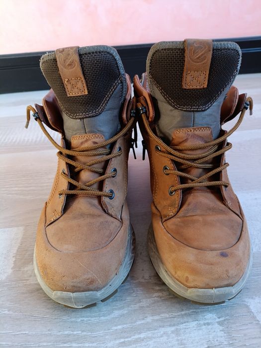 Ботинки ecco 38р. трековые gore Tex
