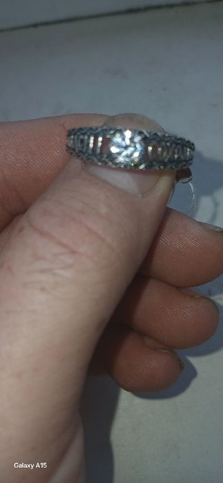 Перстинь срібний новий