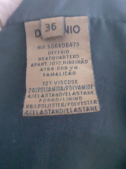 Blaser azul escuro M Decénio